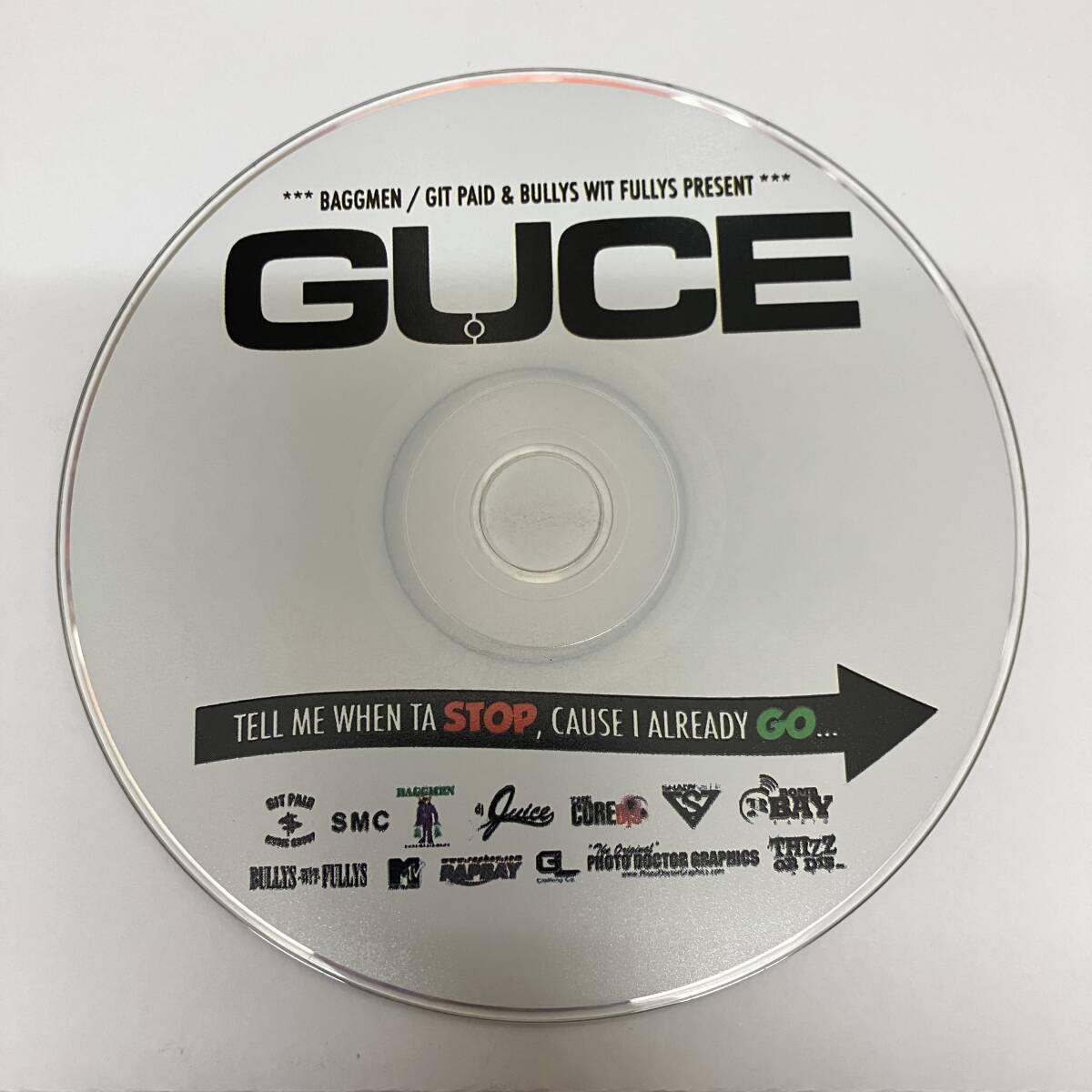 裸37 HIPHOP,R&B GUCE - TELL ME WHEN TA STOP, CAUSE I ALREADY GO... シングル CD 中古品_画像1