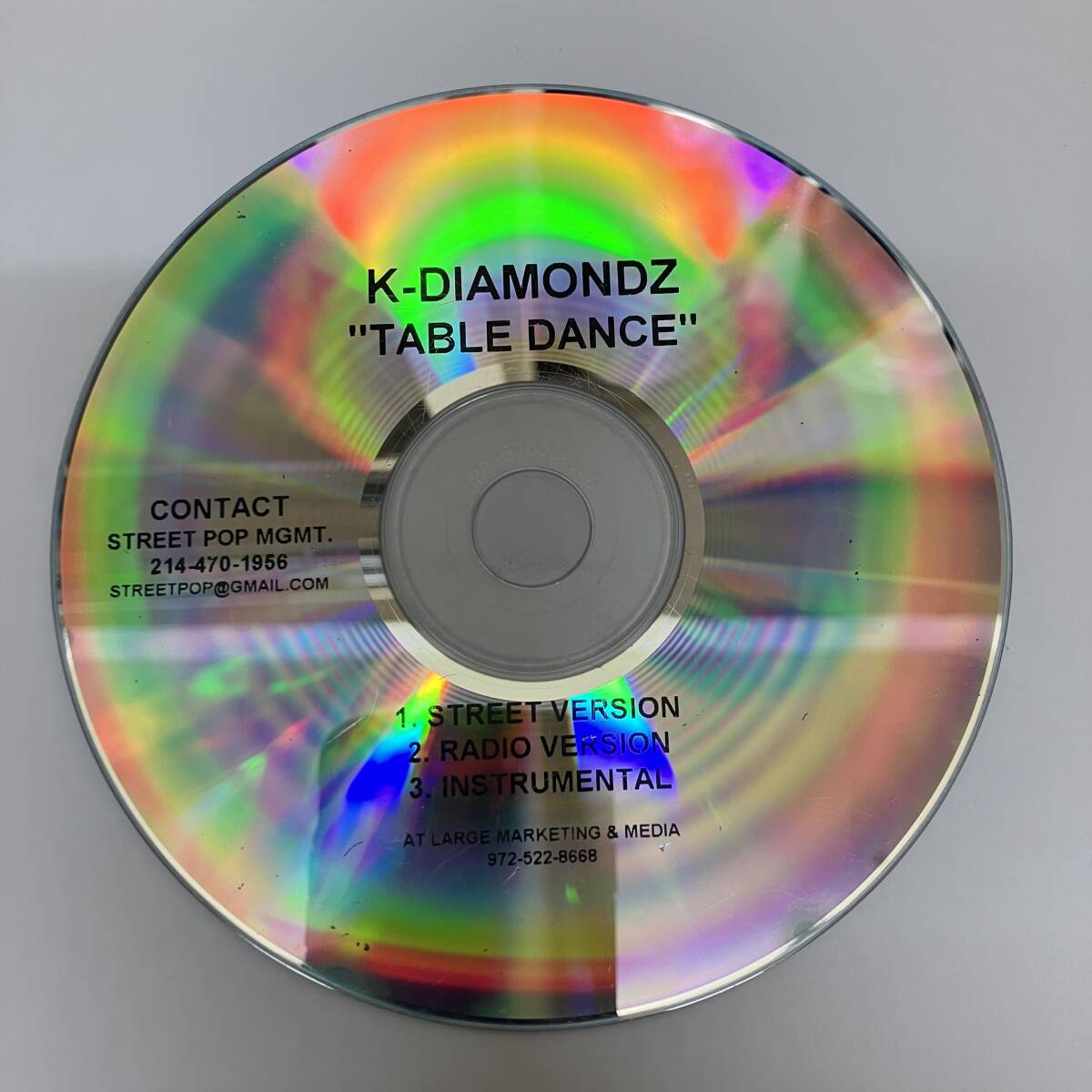 裸37 HIPHOP,R&B K-DIAMONDZ - TABLE DANCE INST,シングル CD 中古品_画像1