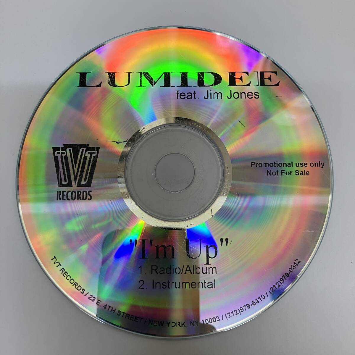 裸37 HIPHOP,R&B LUMIDEE - I'M UP INST,シングル,PROMO盤 CD 中古品_画像1