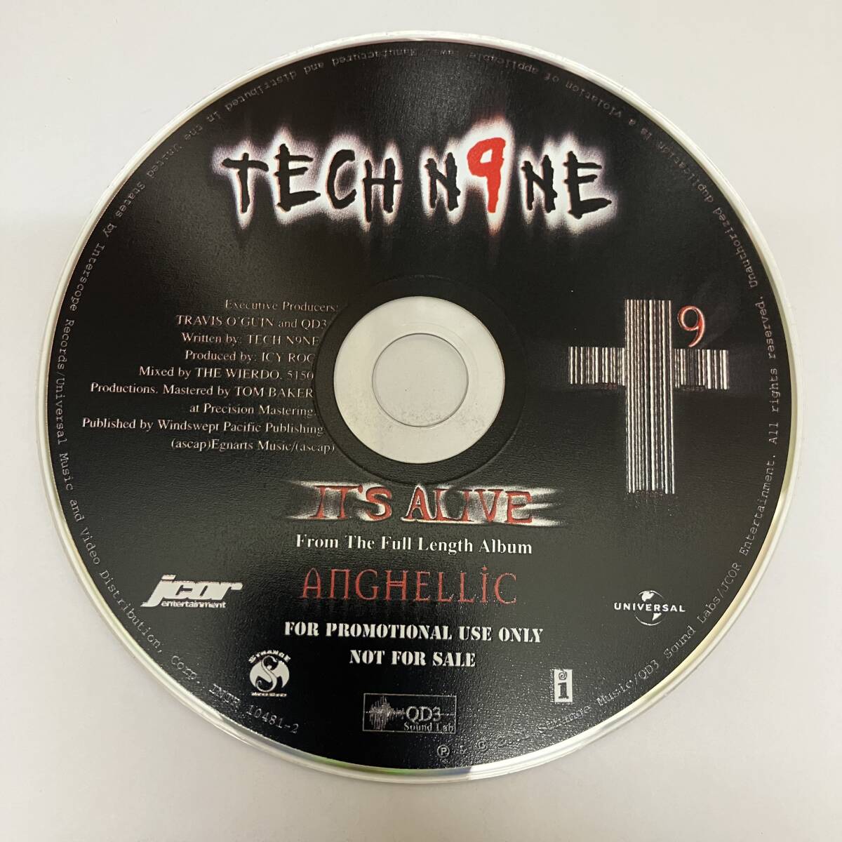 裸44 HIPHOP,R&B TECH N9NE - IT'S ALIVE シングル,PROMO盤 CD 中古品_画像1