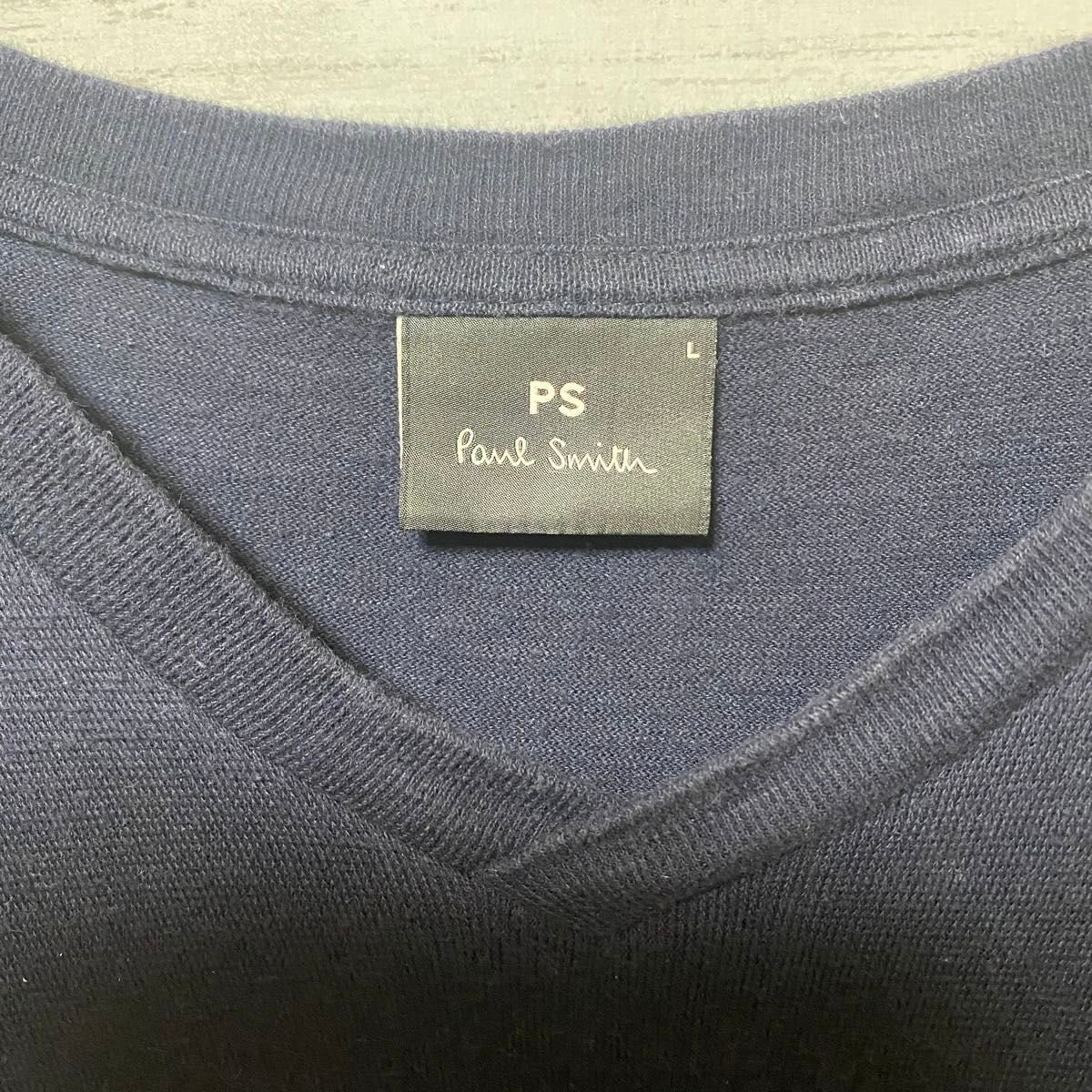 PS Paul Smith メンズ　Tシャツ　無地　ブラック