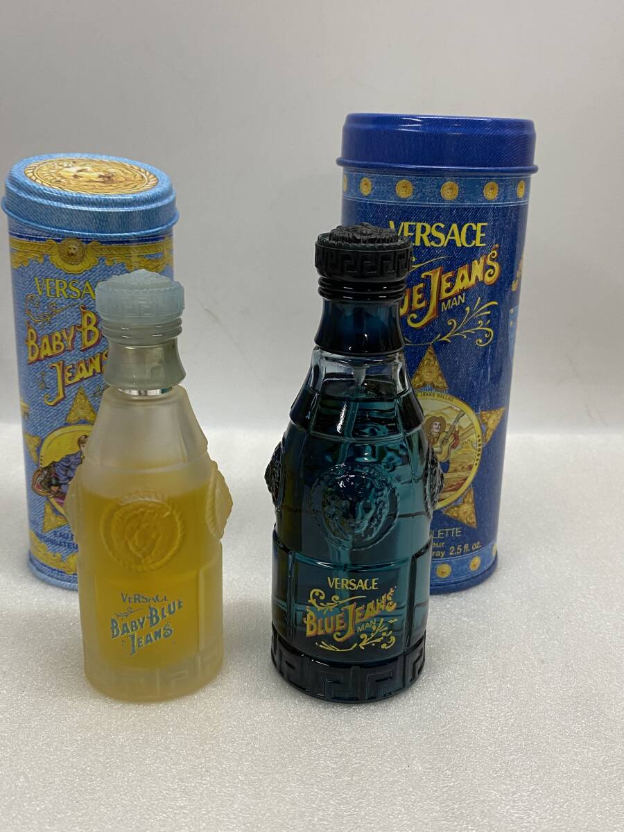 ●香水フレグランス ベルサーチ ブルージーンズ75ｍｌ ベイビーブルージーンズ50ｍｌ 2個セット 中古(u240501_22)の画像1