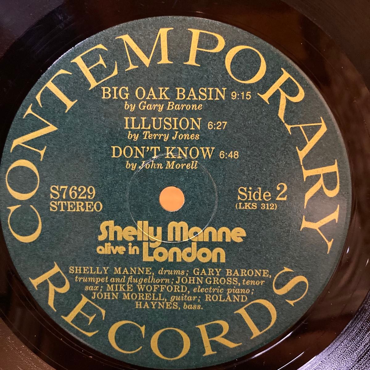 Shelly Manne / Alive In London LP レコード US original