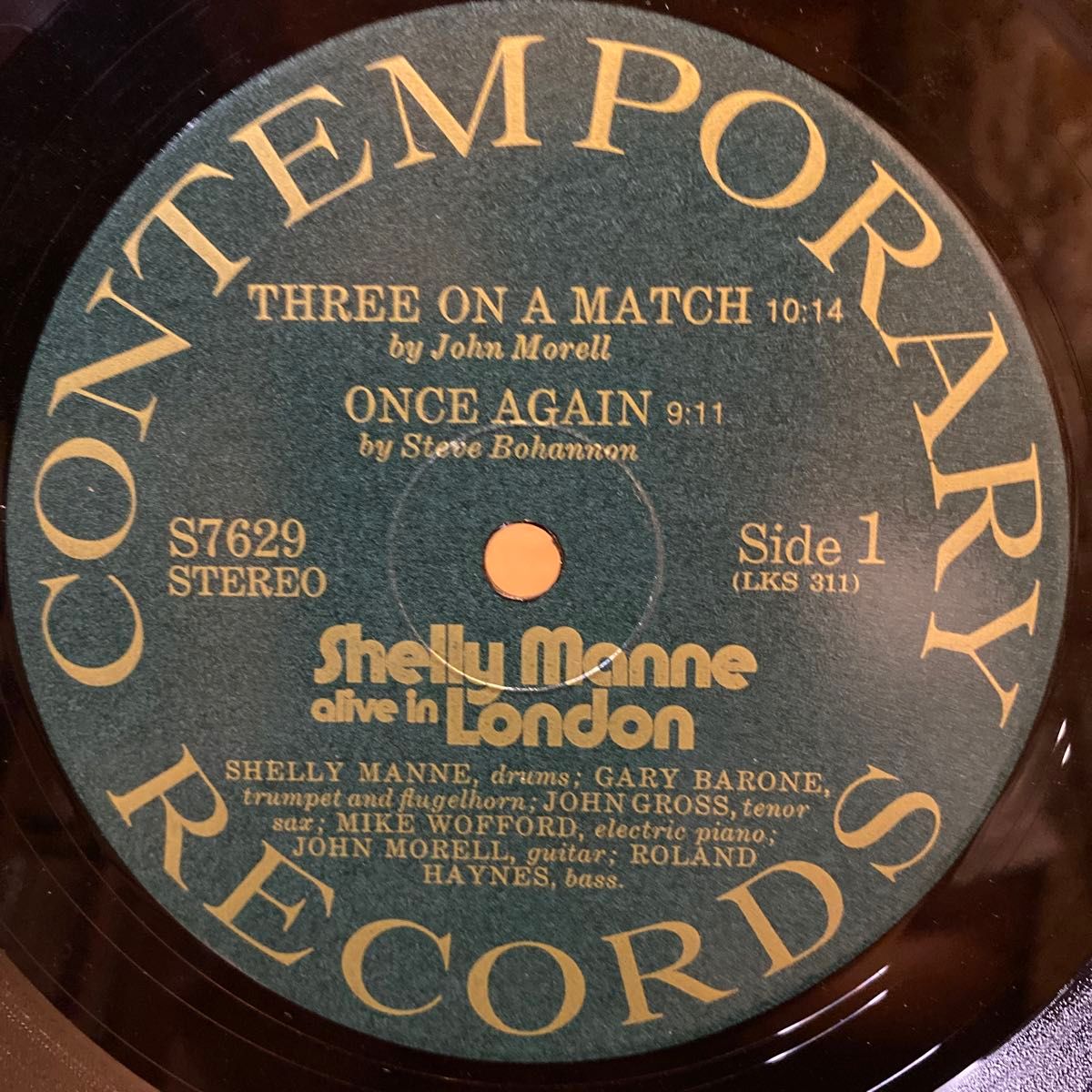 Shelly Manne / Alive In London LP レコード US original