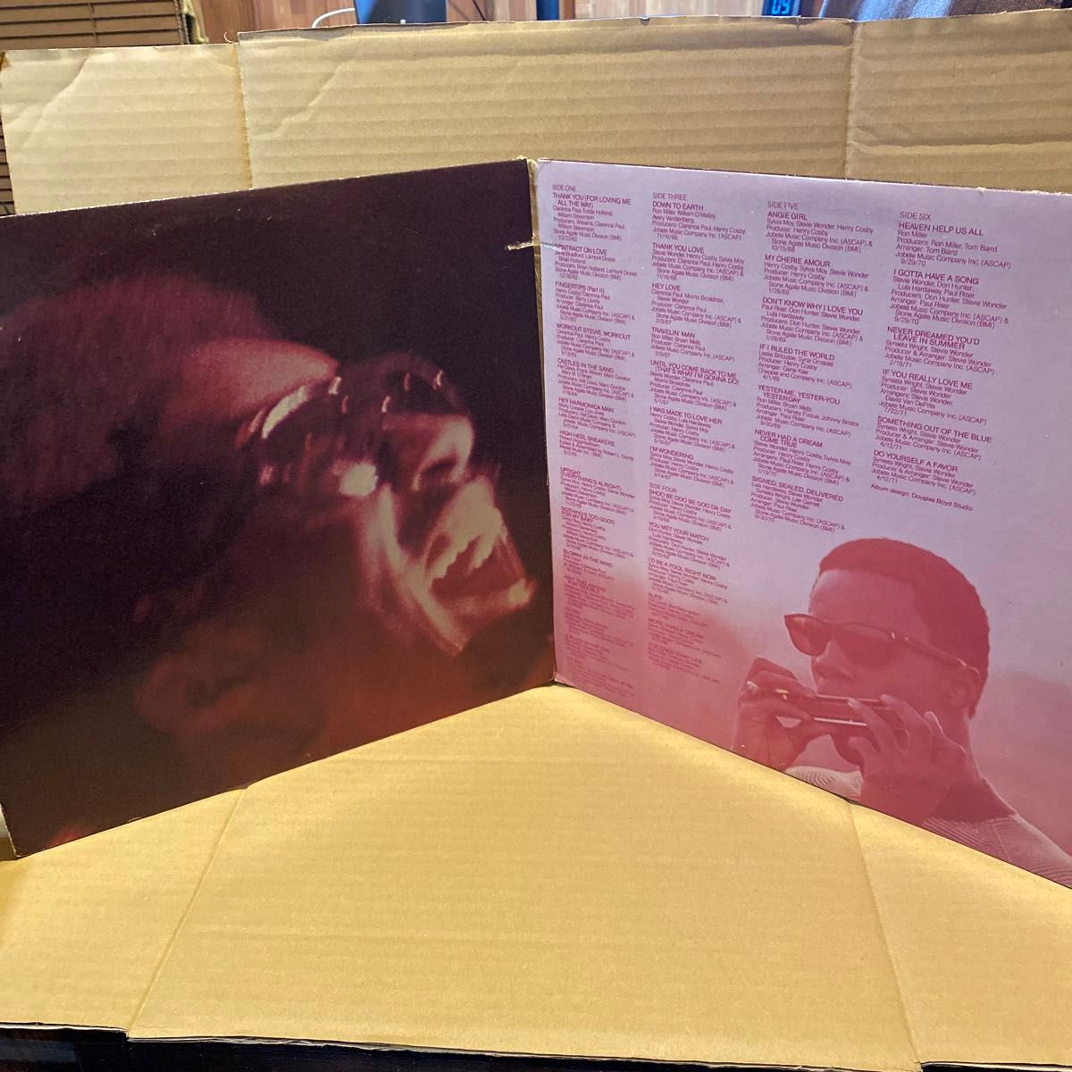 Stevie Wonder / Looking Back LPレコード 3枚組 US original