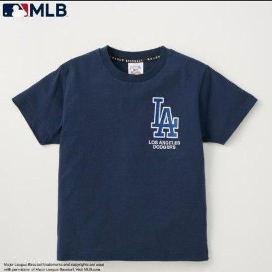 【新品】ドジャース　Tシャツ　130　大谷翔平　MLB　LA　②