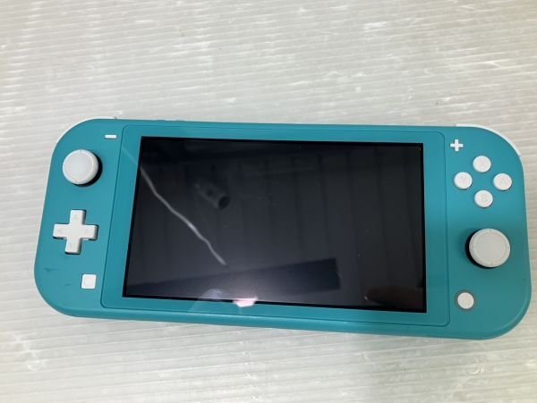 HS209-240501-049[ used ]Nintendo switch Lite turquoise Nintendo switch HDH-001 operation verification ending the smallest scratch have 