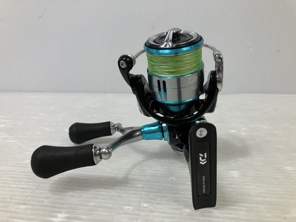 HS308-240509-123【中古】DAIWA ダイワ スピニングリール LT2500S-DH 19 エメラルダス 釣り糸付きの画像2