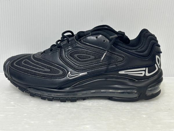 HM074-240511-149【USED】Supreme × Nike Air Max 98 TL SP Black 28.0cm DR1033-001 ナイキ エアマックス スニーカー シュプリーム_画像8