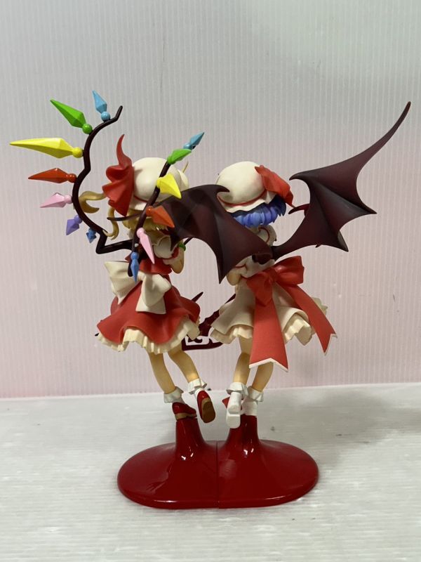 HM048-240507-59【中古】2体セット プレミアムフィギュア レミリア・スカーレット フランドール・スカーレット 東方Projectの画像2