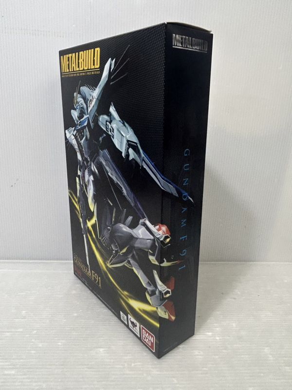 HM060-240510-65【中古/未開封】バンダイMETAL BUILD ガンダムF91 + MSVオプションセット 機動戦士ガンダムF91 魂ウェブ メタルビルド_画像2