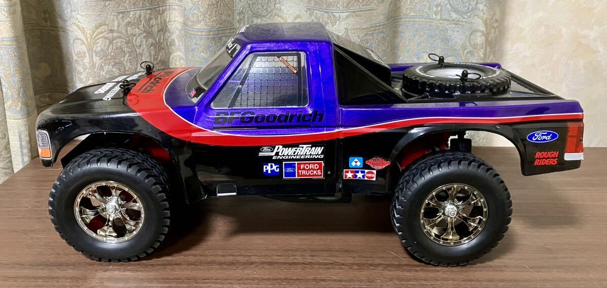 タミヤ　TA-02T フォードF150 プロポ付きTAMIYA ラジコン 当時物 RC おまけ付き_画像3