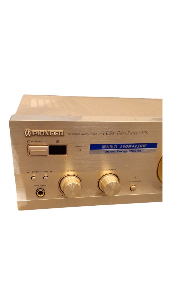 21720 Pioneer/パイオニア/A-D5a/ステレオプリメインアンプ/オーディオ/音響機器/時代物/コレクター収集/コレクション/趣味の画像4