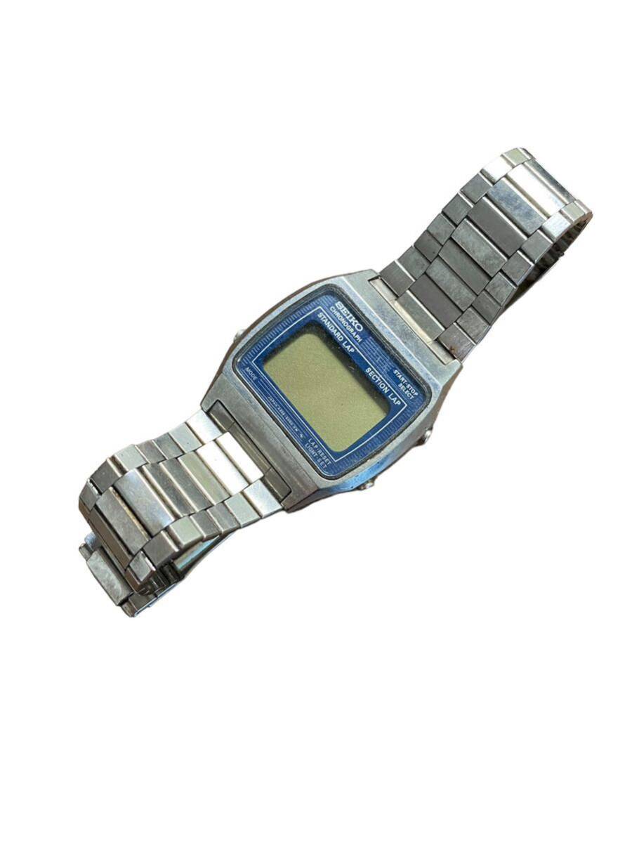 21990 A229-5030 セイコー SEIKO 腕時計 クロノグラフ クォーツ デジタル アンティーク ヴィンテージ ジャンク_画像4