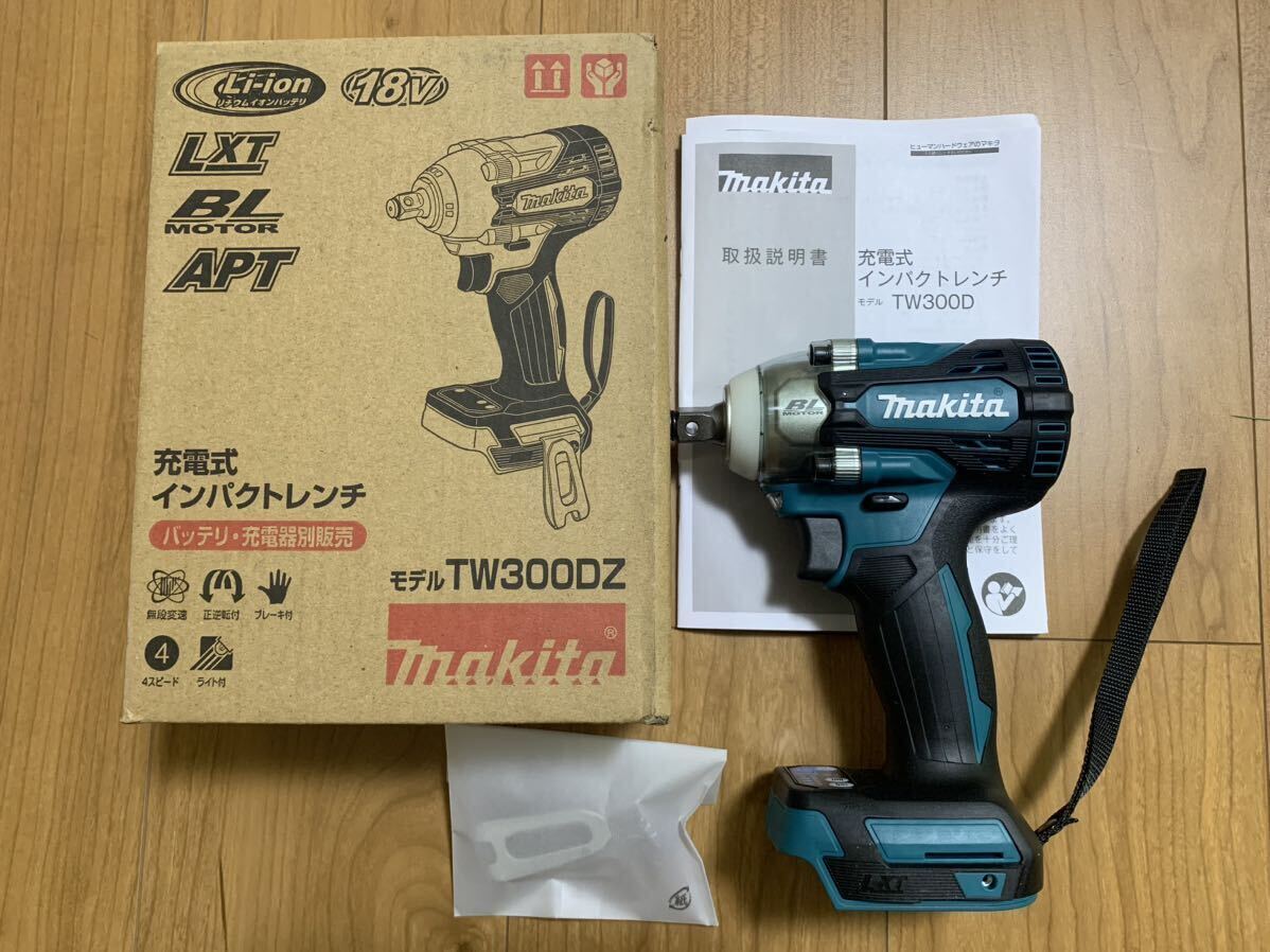  заряжающийся ударный гайковерт Makita TW300DZ makita электроинструмент 18V новый товар не использовался 