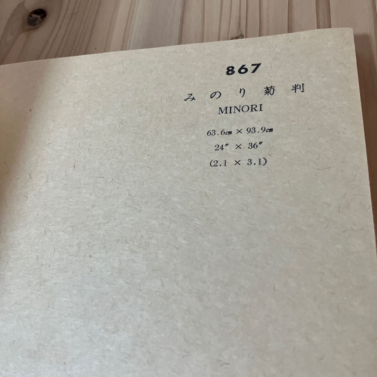 モヲ☆0514[木版印刷用紙 見本 HOUSE OF KAJINOHA SAMPLE BOOK]_画像7