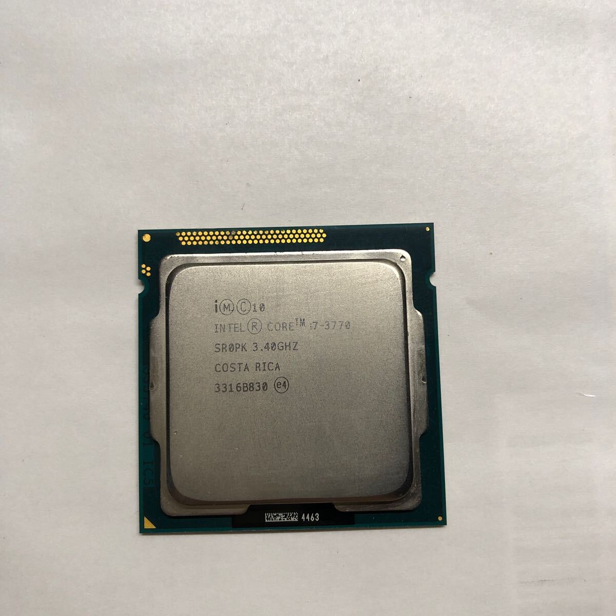 Intel Core i7 3770 SR0PK 3.40GHz /185_画像1