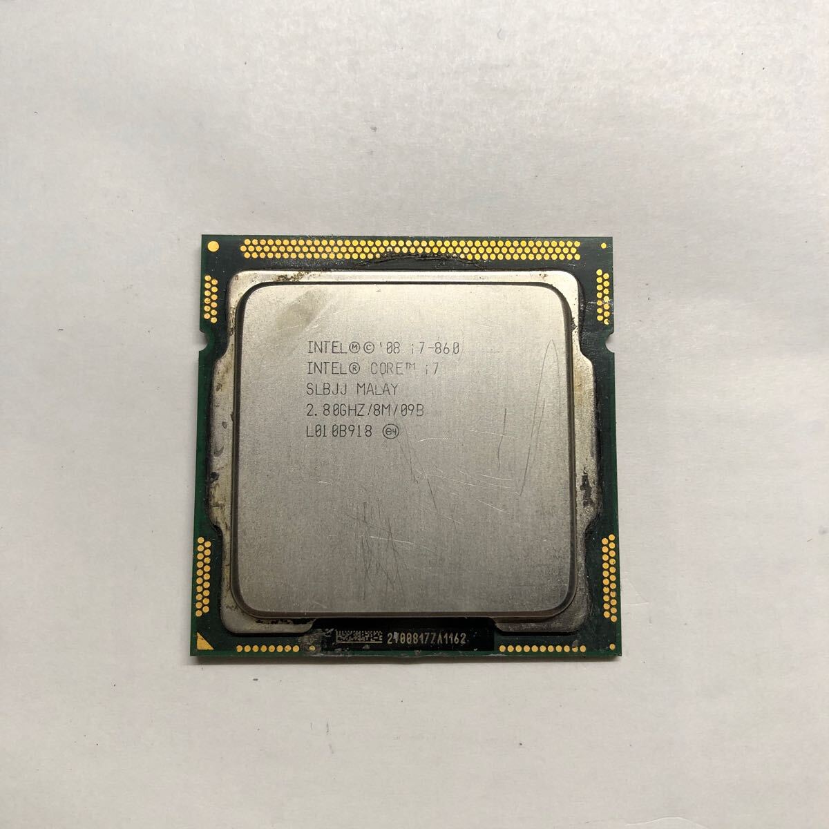 Intel Core i7 860 2.80GHz SLBJJ /94_画像1