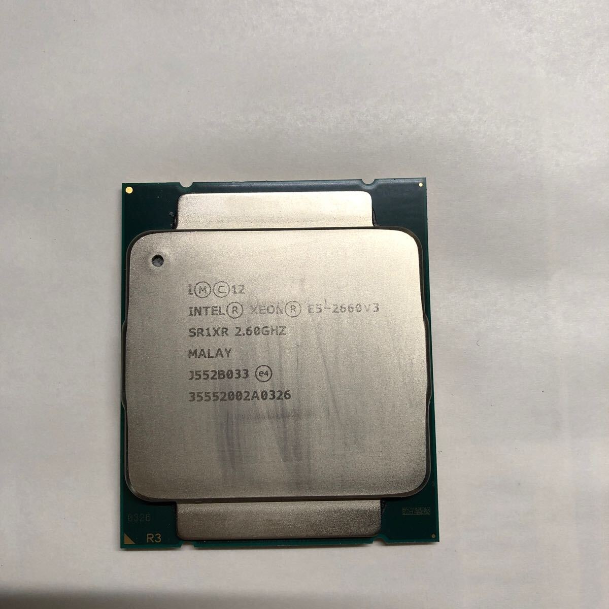 Intel Xeon E5-2660V3 SR1XR /2_画像1