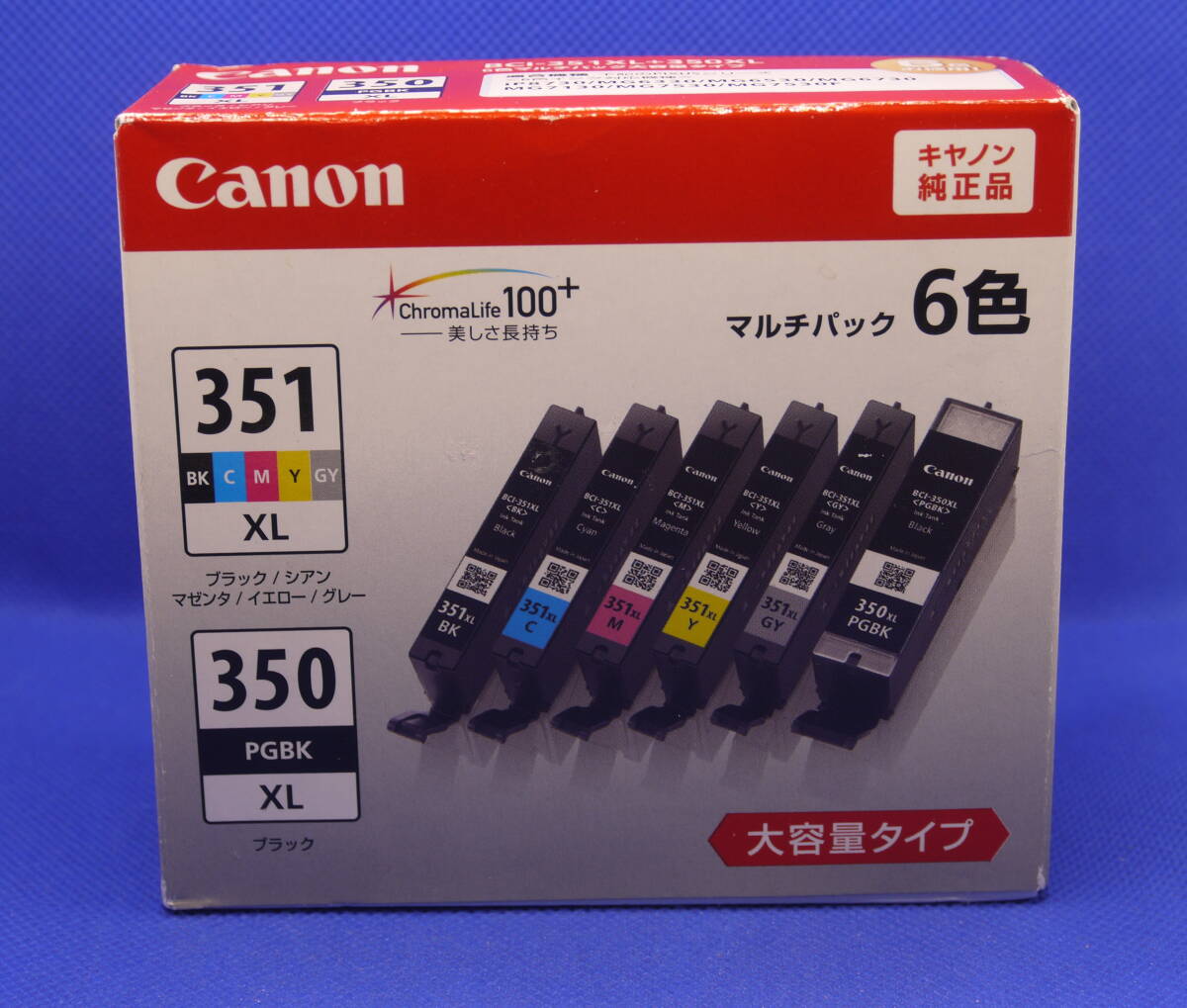 Canon / キャノン 純正インクタンク【 BCI-351＋350/6MP 】（6色マルチパック）期限切れ / 未開封品 !!_画像1