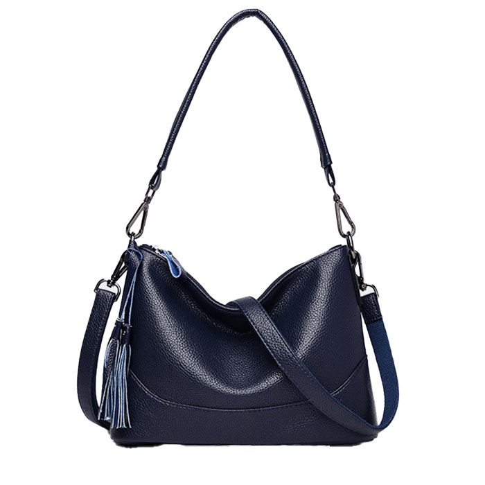  lady's shoulder bag handbag diagonal .. leather leather navy navy blue 2wayta with a self-starter light shoulder cord smaller stylish commuting 40 fee 50 fee 