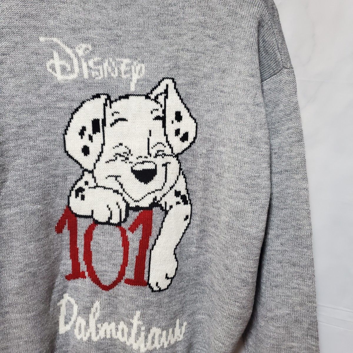 新品 101匹わんちゃん セーター ディズニー ニット レトロ 新品 101匹わんちゃん セーター ディズニー ニット レトロ