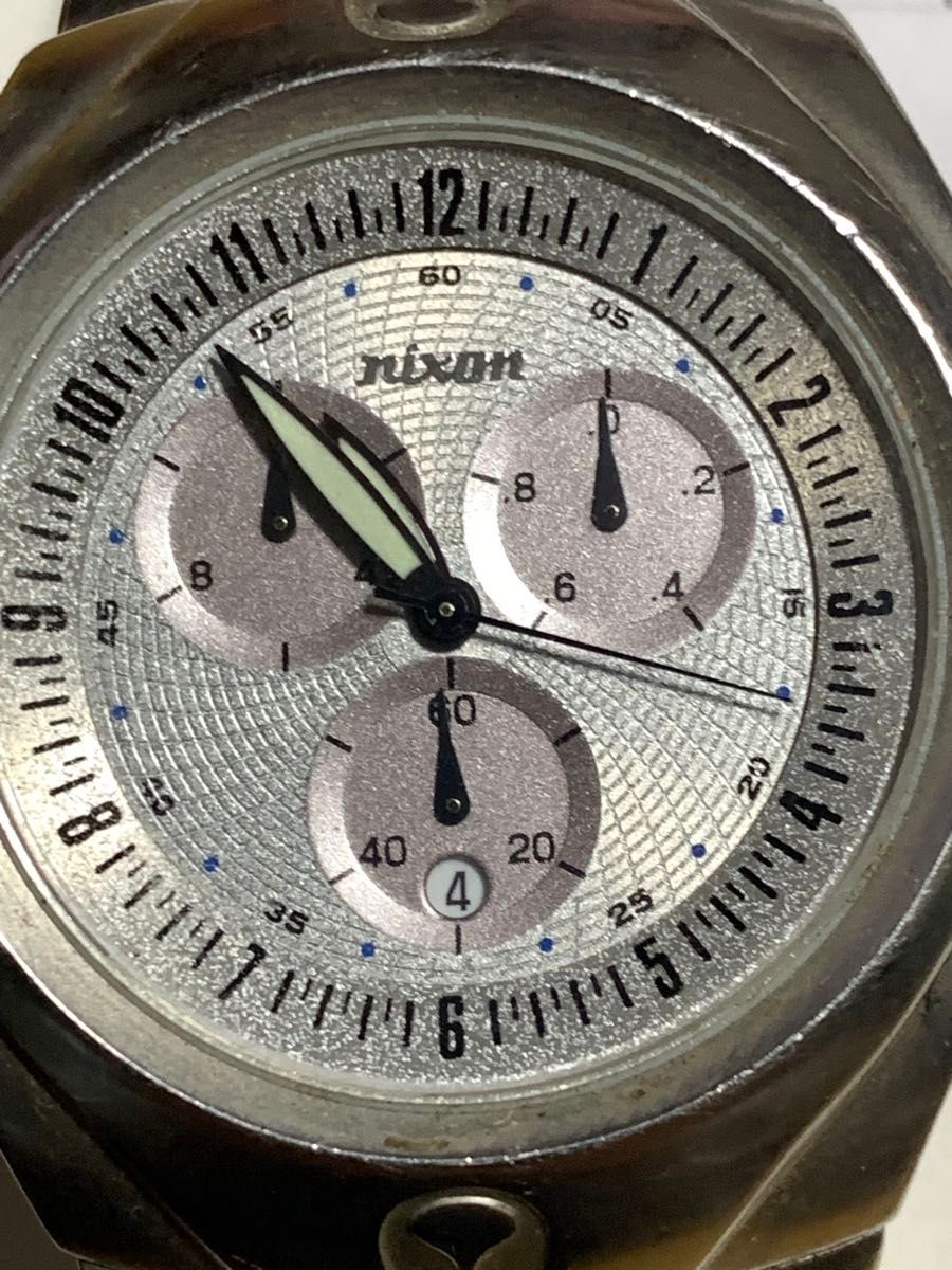 NIXON クロノグラフ腕時計（ジャンク品）