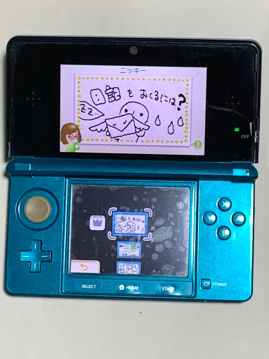 ニンテンドー3DS青色(一応ジャンク扱い)|Yahoo!フリマ(旧 ニンテンドー3DS青色(一応ジャンク扱い)|Yahoo!フリマ(旧