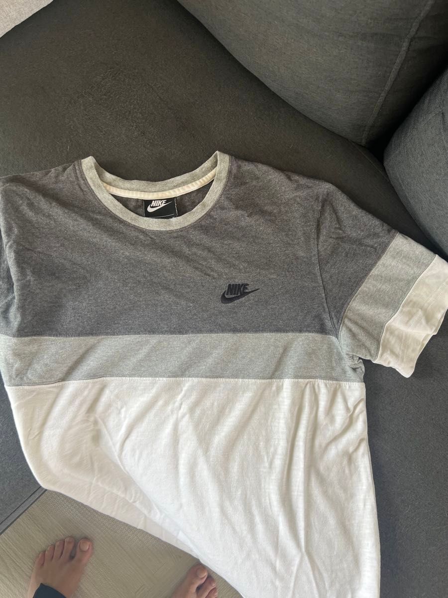 Nike 90‘s tシャツ　切り替え　ビンテージ 古着　ナイキ