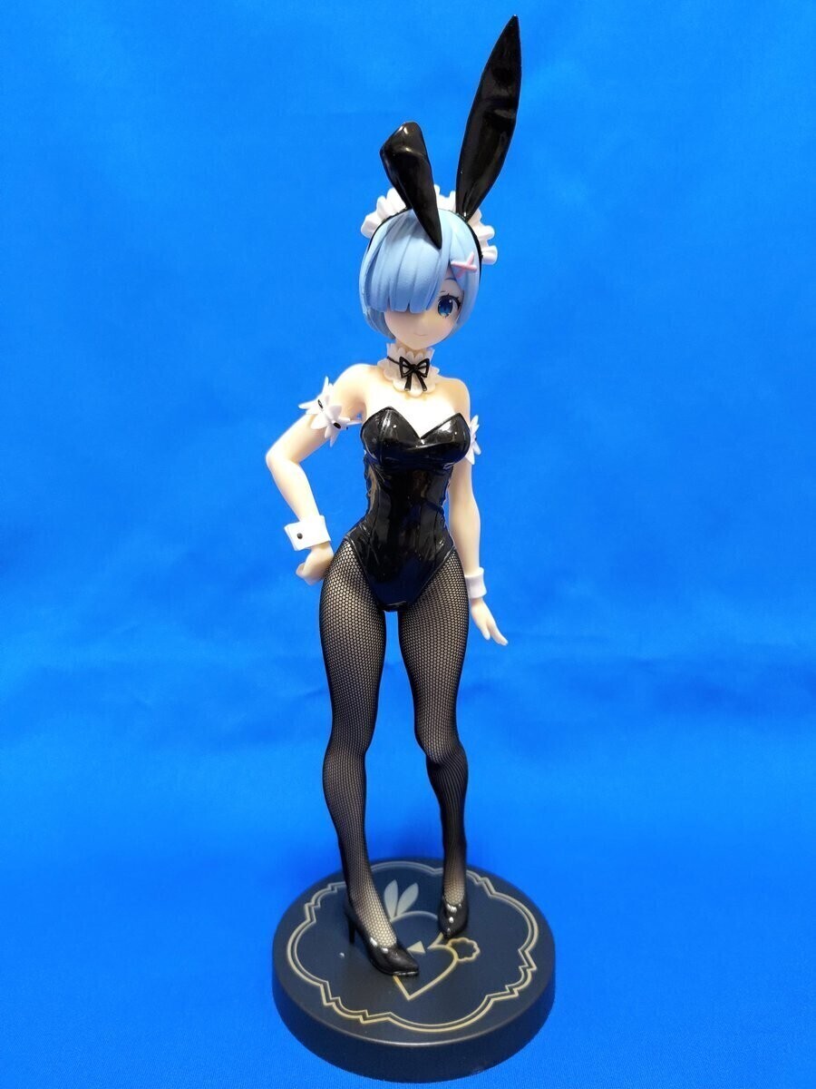 定形外710円Re:ゼロから始める異世界生活Bicute Bunnies Figureレムラムバニー　フィギュア　 Re:Zero figure Rem Ram　Black bunny FuRyu_画像6