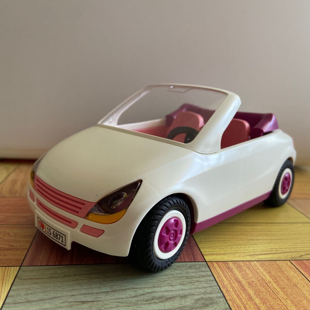 ［60サイズ］新品プレイモービル アクセサリー　オープンカー　ドールハウス　ミニチュア　Kindly search playmobil yoru!_画像1