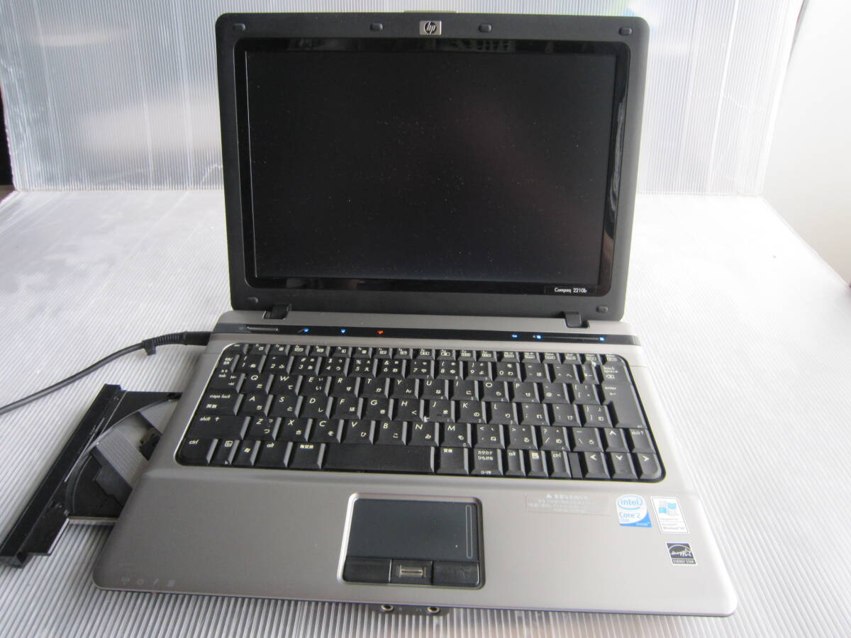 中古品　HP Compaq 2210b Core2Duo T7250 / 2.00GHz WindowsXp SP3 & Ofiice2003ソフトインストール済_画像1
