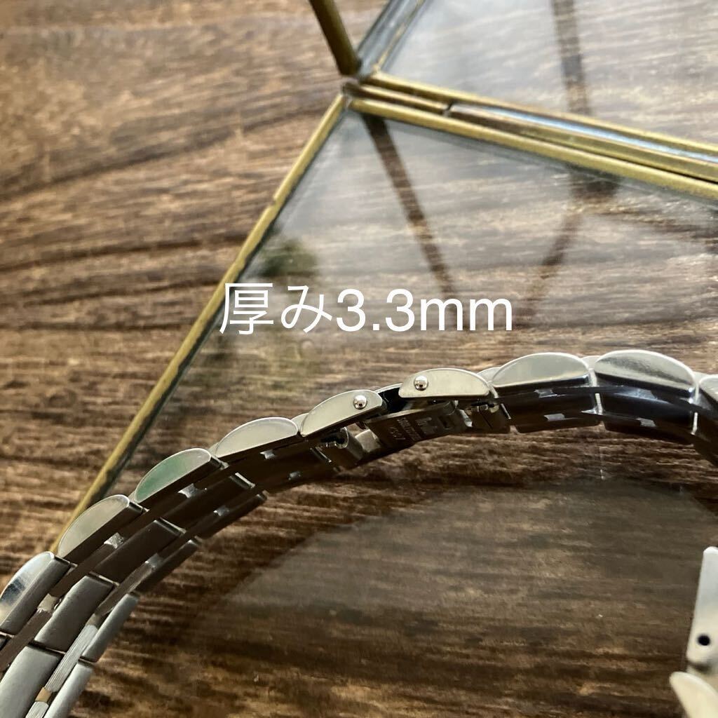 18.5mm 弓管　銀色　時計ベルト　時計バンド　ヴィンテージ　中古品_画像5