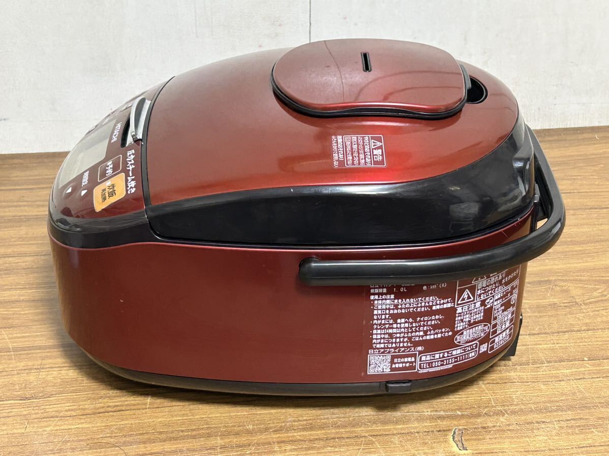 日立 圧力スチームIH炊飯ジャー IH炊飯器 ふっくら御膳 RZ-TS102M 0.5合～5.5合 2019年製 日本製_画像9