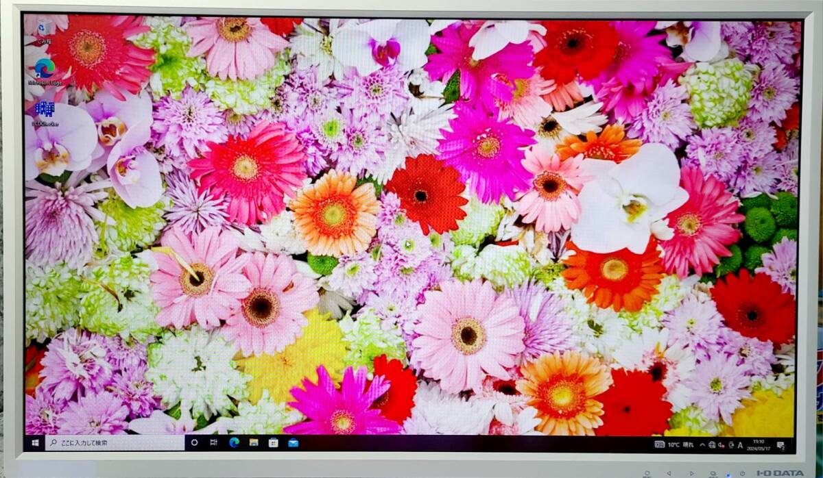 140// I.O DATA LCD-AD243EDSW 23.8インチ ワイド 液晶ディスプレイ フルHD/ノングレア/ADS_画像2