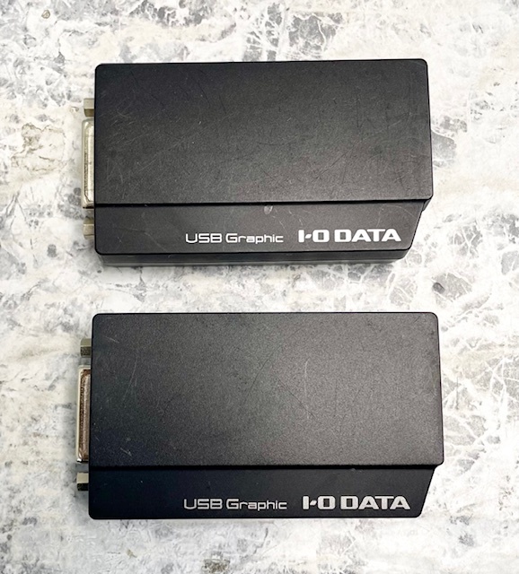 T3941 I.O DATA USBグラフィックアダプター USB-RGB/D2 USB2.0 2個セット_画像2