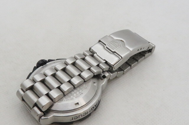 1円～【動作品】TAG HEUER タグホイヤー フォーミュラー1 クロノ CAH1111 プロフェッショナル200M クォーツ メンズ腕時計 4-12-17の画像9