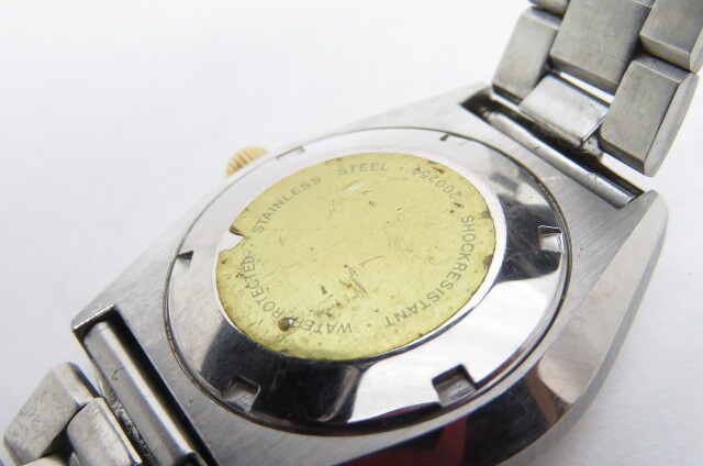 １円～【動作品】EDOX エドックス オートマチック AT 200254 メンズ腕時計 デイト ブラウングラデーション文字盤 保管箱 4-11-35の画像7