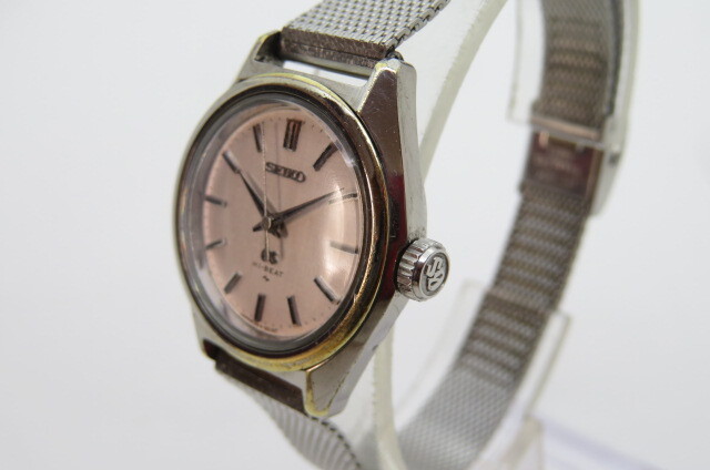 1円～【少し動く】Grand Seiko　グランドセイコー GS Hi-Beat ハイビート 1964-0010 手巻 レディース腕時計 メダリオン シルバー　5-1-3_画像2