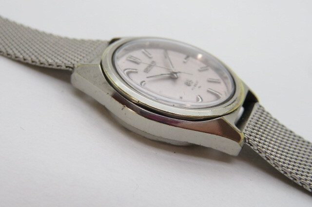 1円～【少し動く】Grand Seiko　グランドセイコー GS Hi-Beat ハイビート 1964-0010 手巻 レディース腕時計 メダリオン シルバー　5-1-3_画像5