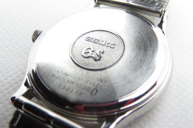 1円～【動作品】Grand Seiko グランドセイコー　GS　8J55-0A10　メンズ　クオーツ　腕時計　シルバー　5-5-14_画像6