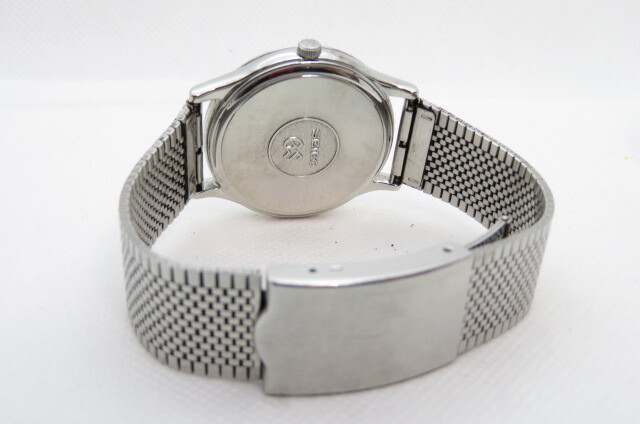 1円～【動作品】Grand Seiko グランドセイコー　GS　8J55-0A10　メンズ　クオーツ　腕時計　シルバー　5-5-14_画像8