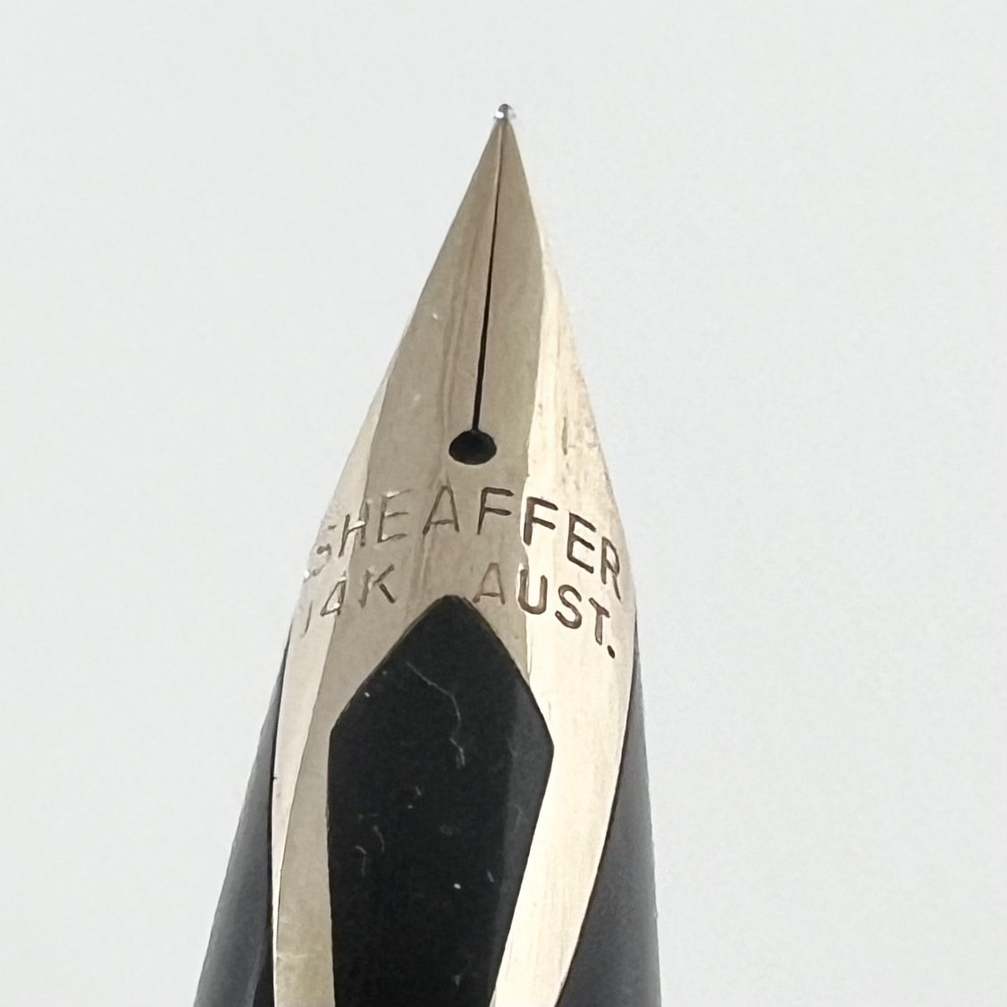 15974/ 万年筆 SHEAFFER 14K STERLING SILVER シェーファー シルバー 文房具の画像2