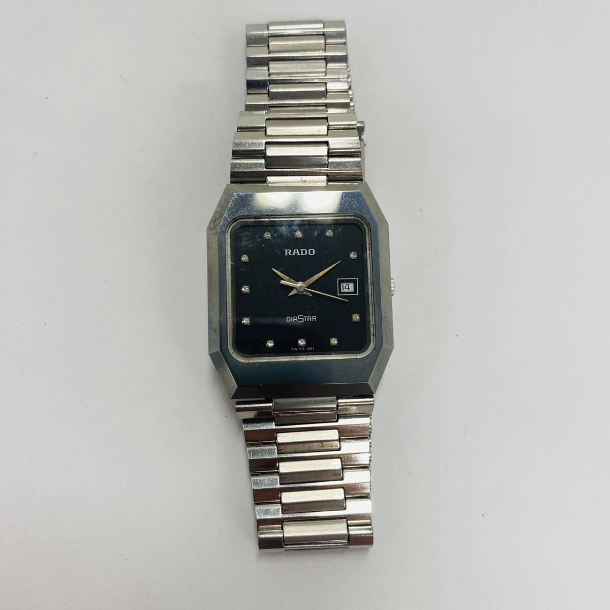 15939/ RADO DIASTAR ラドー ダイヤスター スクエアデイト クオーツ 腕時計の画像1