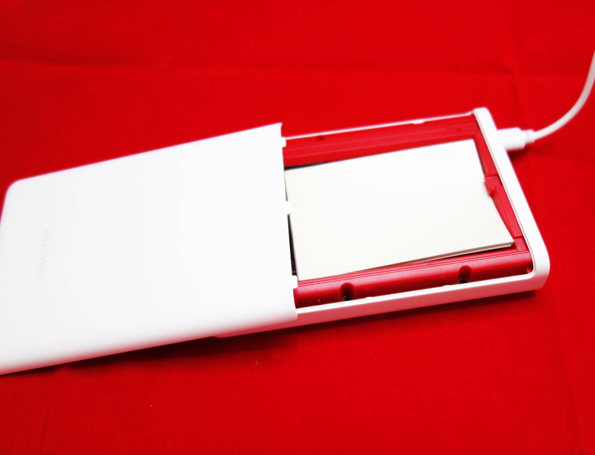 huawei フォトプリンター スマホプリンター コンパクト ZINK印刷技術 Bluetooth接続 操作簡 USB充電 シールタイプフォト用紙付き 