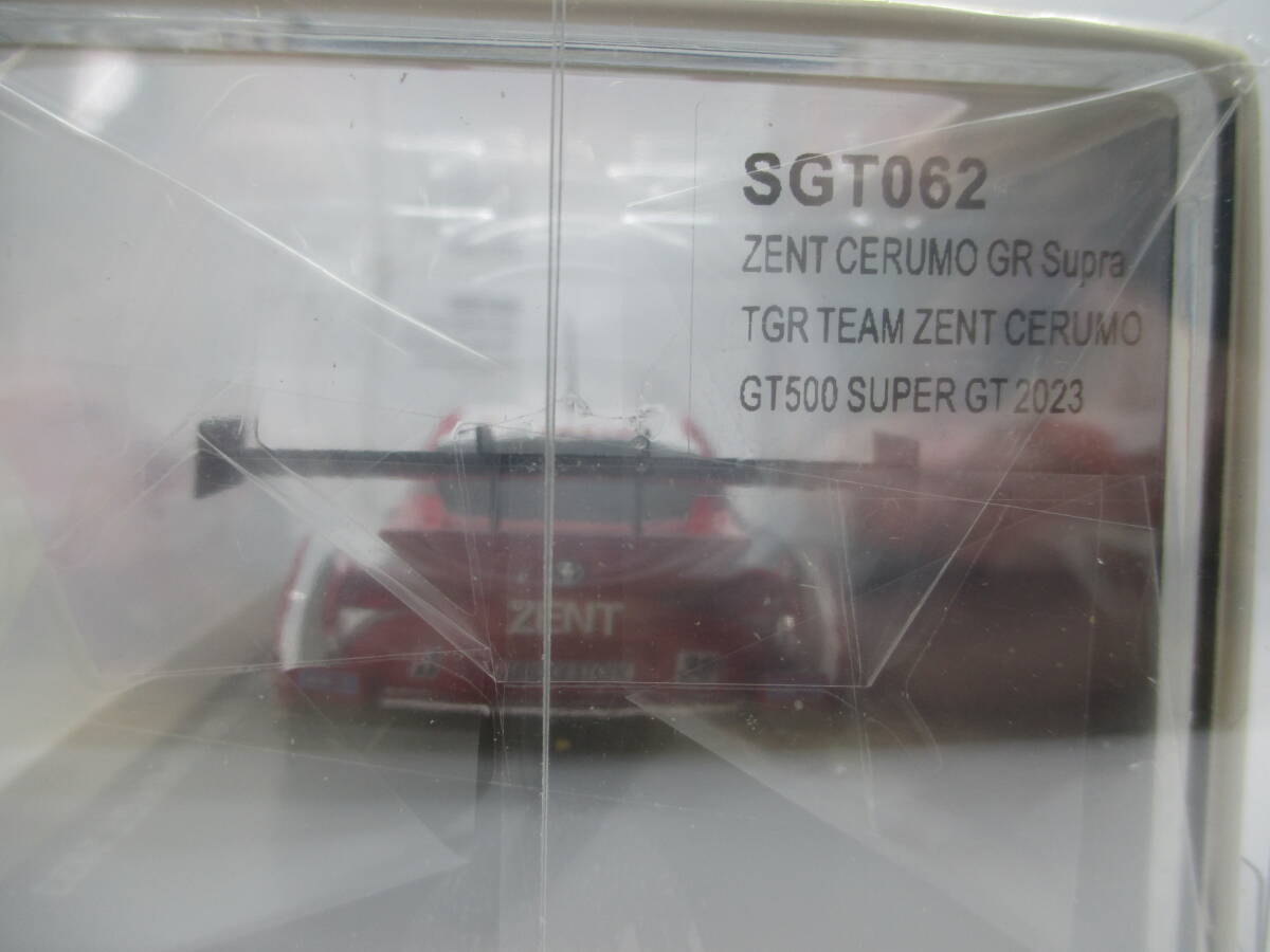 1/43 ZENT セルモ GR スープラ TGR 2023 スーパーGT GT500 #38 立川祐路_画像5