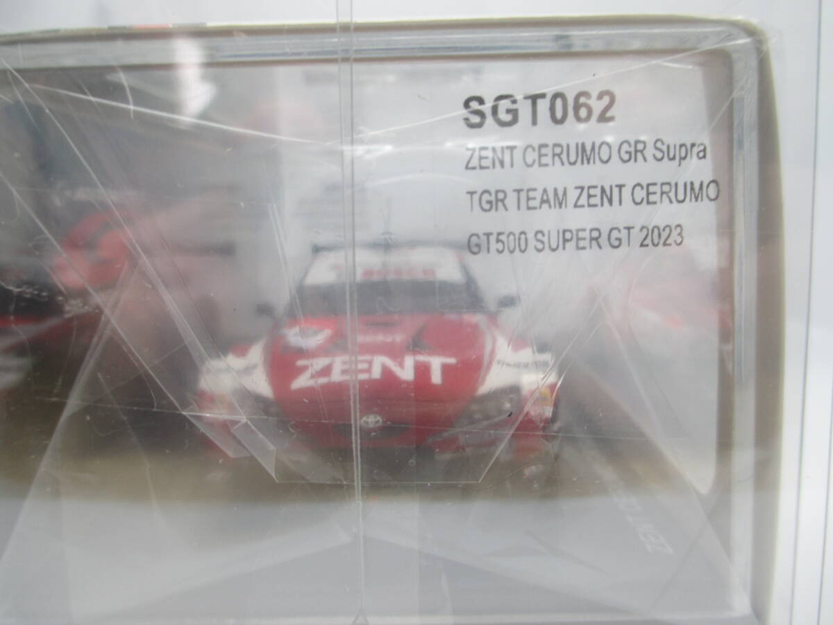 1/43 ZENT セルモ GR スープラ TGR 2023 スーパーGT GT500 #38 立川祐路_画像4