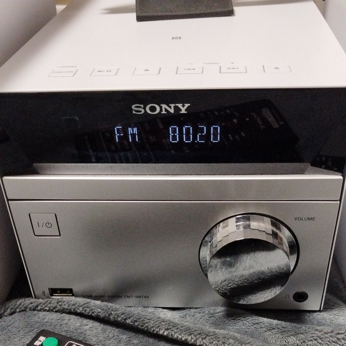 SONY　HOME AUDIO SYSTEM 型番CMT-SBT40 動作品　2021年製　美品