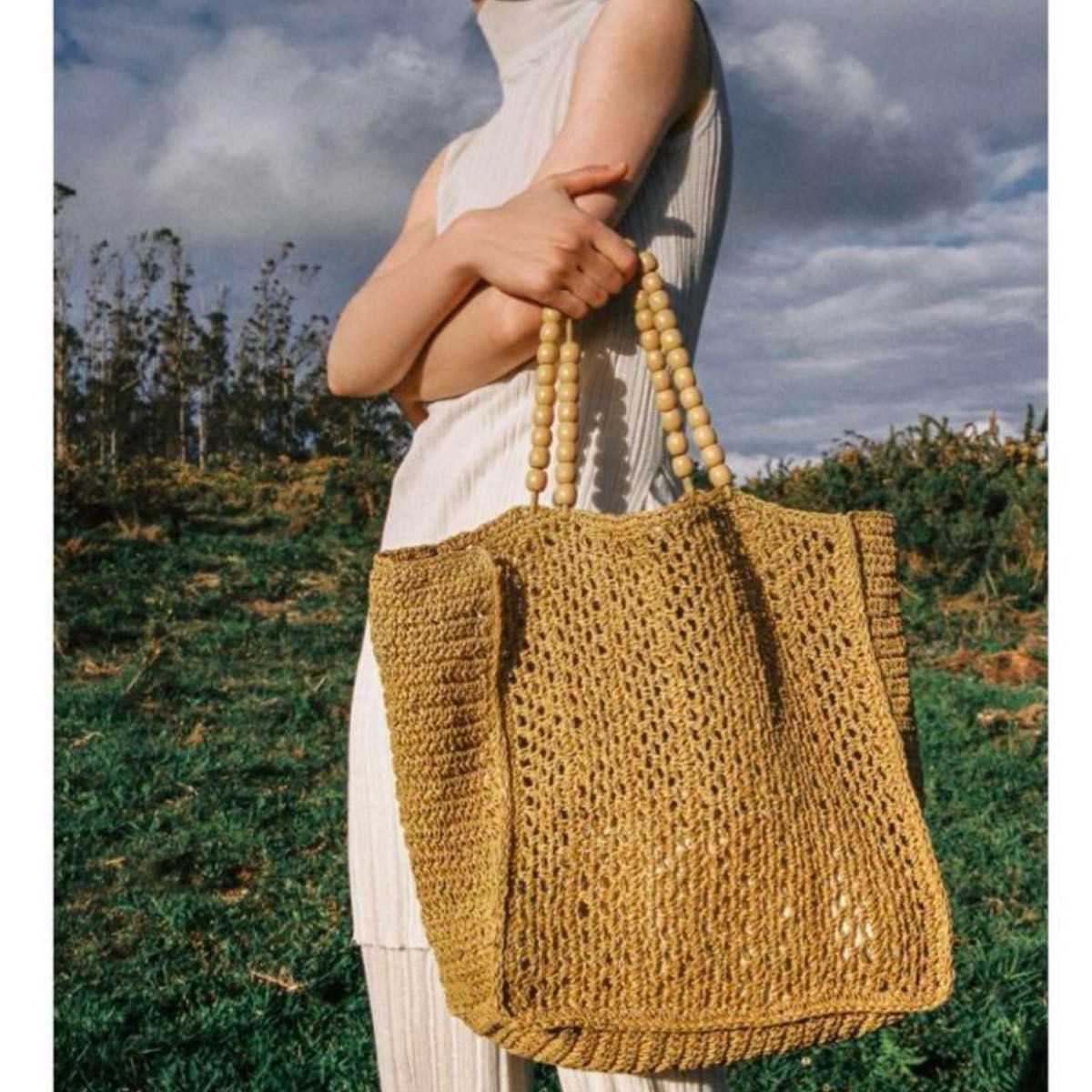 ☆ドイツ発*ZARA*新作*RAFFIA EFFECT トートバッグ☆ 新品タグ付き】ZARA ザラ トートバッグ かごバッグ|Yahoo