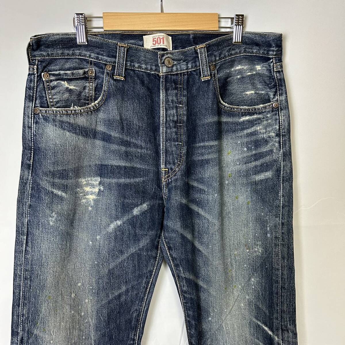 00s Y2K 正規品 Levi's 08501-00 リーバイス 501 ダメージペンキ 00s Y2K 正規品 Levi's 08501-00 リーバイス 501 ダメージペンキ